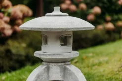 Gartendekoparadies Lanternes En Pierre-Lanterne en pierre Oki-gata-jukimi