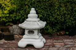 Gartendekoparadies Lanternes En Pierre-Lanterne japonaise d'observation de la neige Yukimi