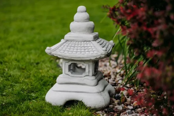 Gartendekoparadies Lanternes En Pierre-Lanterne japonaise d'observation de la neige Yukimi