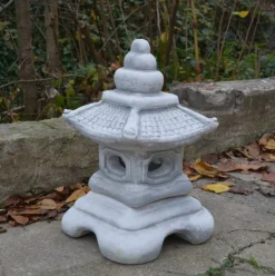 Gartendekoparadies Lanternes En Pierre-Lanterne japonaise d'observation de la neige Yukimi