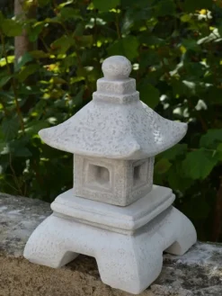 Gartendekoparadies Lanternes En Pierre-Lanterne japonaise en pierre Yukimi-gata