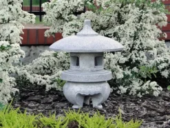 Gartendekoparadies Lanternes En Pierre-Lanterne japonaise en pierre Yukimi-gata