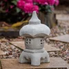 Gartendekoparadies Lanternes En Pierre-Lanterne japonaise Oki-gata