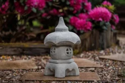 Gartendekoparadies Lanternes En Pierre-Lanterne japonaise Oki-gata