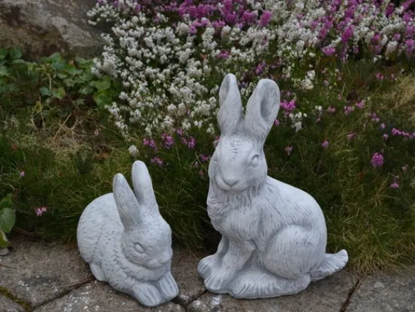 Gartendekoparadies Animaux-lapin couché