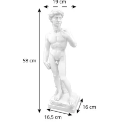 Gartendekoparadies Figures & Statues-Le célèbre David de Michel-Ange