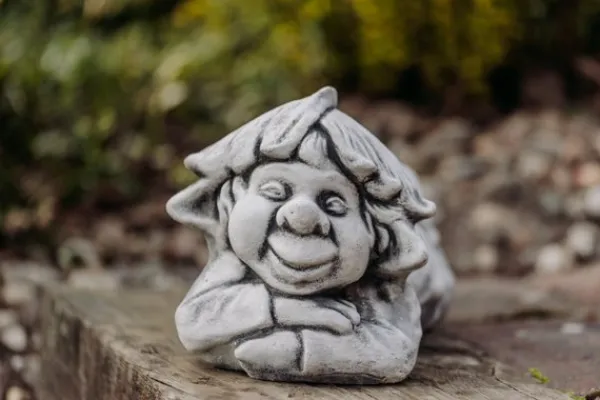 Gartendekoparadies Gnome-Le gnome comme "petit paresseux"