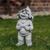 Gartendekoparadies Gnome-Le gnome comme un bon gars