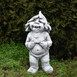 Gartendekoparadies Gnome-Le gnome comme un bon gars