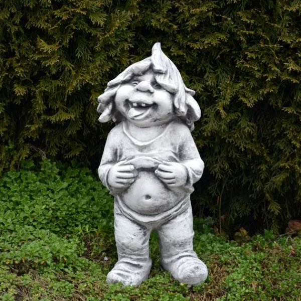 Gartendekoparadies Gnome-Le gnome comme un bon gars