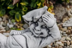 Gartendekoparadies Gnome-Le petit gnome - c'est un vrai paresseux