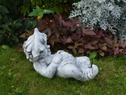 Gartendekoparadies Gnome-Le petit gnome - c'est un vrai paresseux