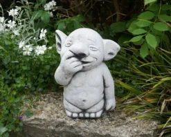 Gartendekoparadies Trolls-Le troll comme cure-nez