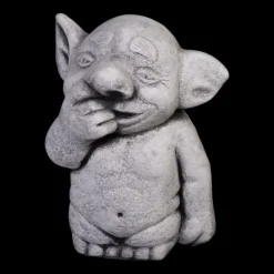 Gartendekoparadies Trolls-Le troll comme cure-nez