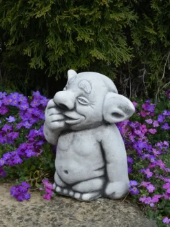 Gartendekoparadies Trolls-Le troll comme cure-nez