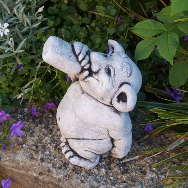 Gartendekoparadies Trolls-Le troll comme un nez de schnaps
