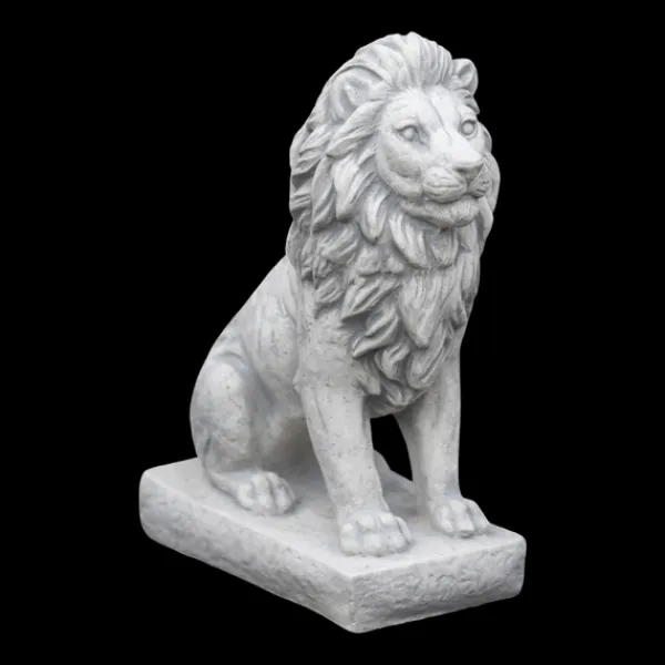 Gartendekoparadies Animaux-Lion assis