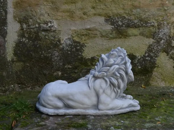 Gartendekoparadies Animaux-lion couché