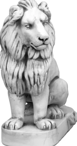 Gartendekoparadies Animaux-Lion énorme : Max tourné vers la gauche