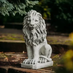 Gartendekoparadies Animaux-Lion tourné vers la gauche