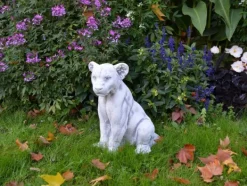 Gartendekoparadies Animaux-Lionne puissante