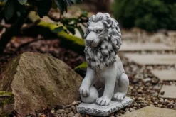 Gartendekoparadies Animaux-Lions avec ballon à droite