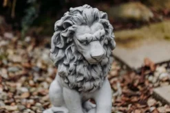 Gartendekoparadies Animaux-Lions avec ballon à gauche