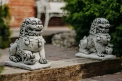 Gartendekoparadies Animaux-Lions gardiens chinois : Chiens Shishi Fu