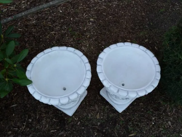 Gartendekoparadies Jardinières-Lot de 2 jardinières