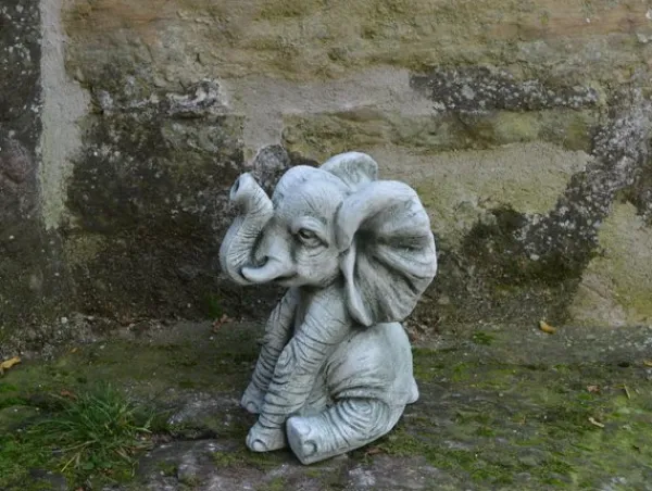 Gartendekoparadies Animaux-Éléphant drôle