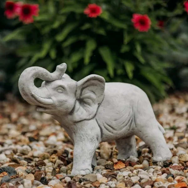 Gartendekoparadies Animaux-Éléphant imposant