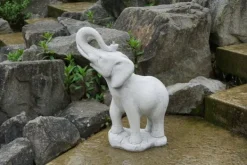 Gartendekoparadies Animaux-Éléphant qui trompe