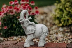 Gartendekoparadies Animaux-Éléphant trompette