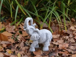 Gartendekoparadies Animaux-Éléphant trompette