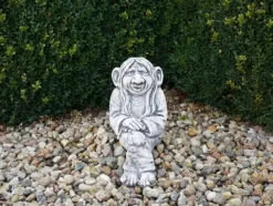 Gartendekoparadies Figures & Statues-L'esprit de la nature aime s'asseoir dans le coin ou sur le bord