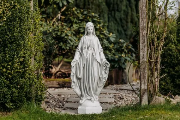 Gartendekoparadies Figures & Statues-L'impressionnante statue de Marie rappelle les modèles historiques