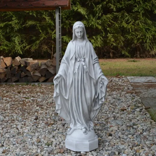 Gartendekoparadies Figures & Statues-L'impressionnante statue de Marie rappelle les modèles historiques