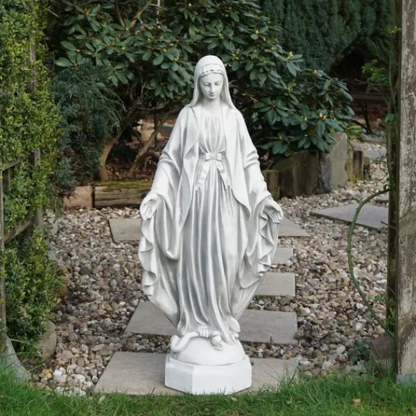 Gartendekoparadies Figures & Statues-L'impressionnante statue de Marie rappelle les modèles historiques