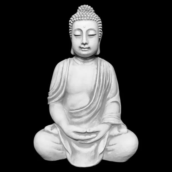 Gartendekoparadies Bouddhas-L'énorme statue de Bouddha montre rapidement son effet