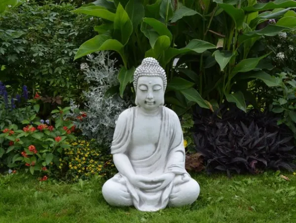 Gartendekoparadies Bouddhas-L'énorme statue de Bouddha montre rapidement son effet