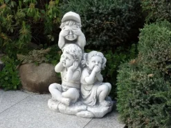 Gartendekoparadies Enfants & Anges-Ne rien entendre, ne rien voir, ne rien dire