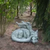 Gartendekoparadies Animaux-Énorme dragon antique