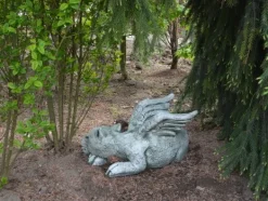 Gartendekoparadies Animaux-Énorme dragon antique