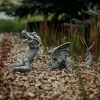 Gartendekoparadies Animaux-Énorme dragon en trois parties