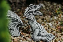 Gartendekoparadies Animaux-Énorme dragon en trois parties