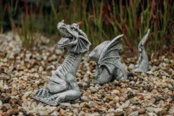 Gartendekoparadies Animaux-Énorme dragon en trois parties