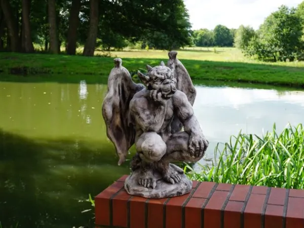 Gartendekoparadies Gargouilles-Énorme figure de gargouille