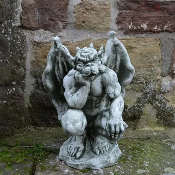Gartendekoparadies Gargouilles-Énorme figure de gargouille