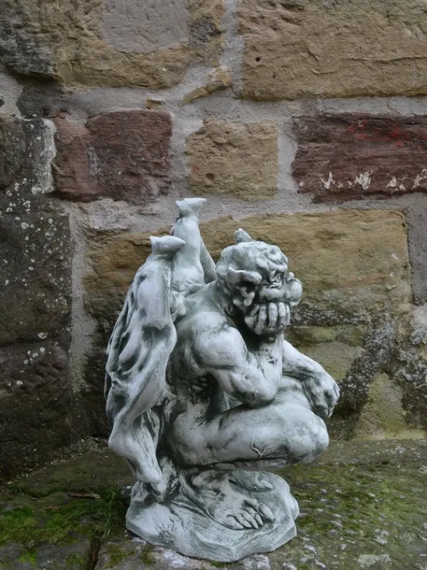 Gartendekoparadies Gargouilles-Énorme figure de gargouille