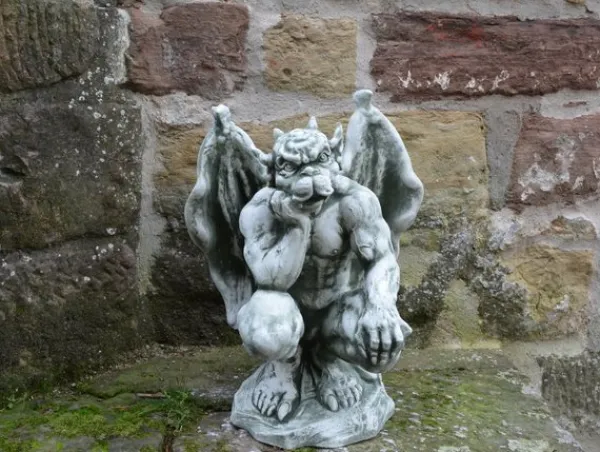 Gartendekoparadies Gargouilles-Énorme figure de gargouille